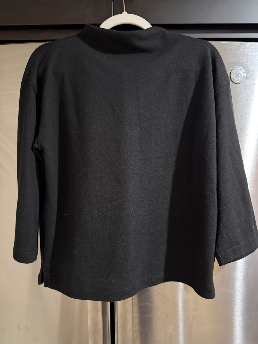 Banana Republic Black Cowl-Neck Pullover Sweater